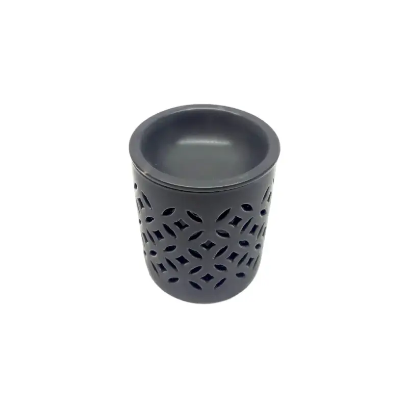 Candela ceramica, neagra model 298305